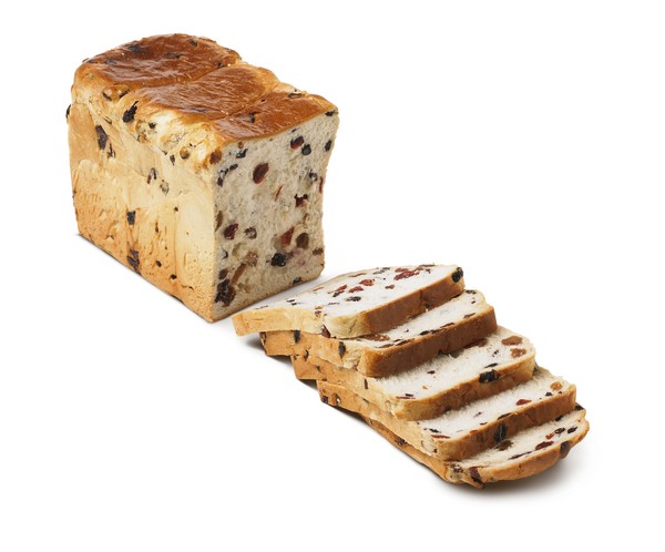 Cranberry Fruit Loaf (sliced)